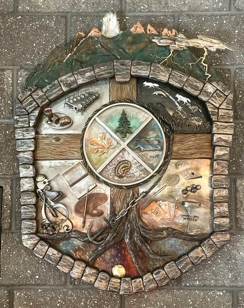 Greenfield Family Crest 3D